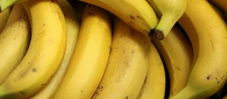 Le macchie scure sulle banane