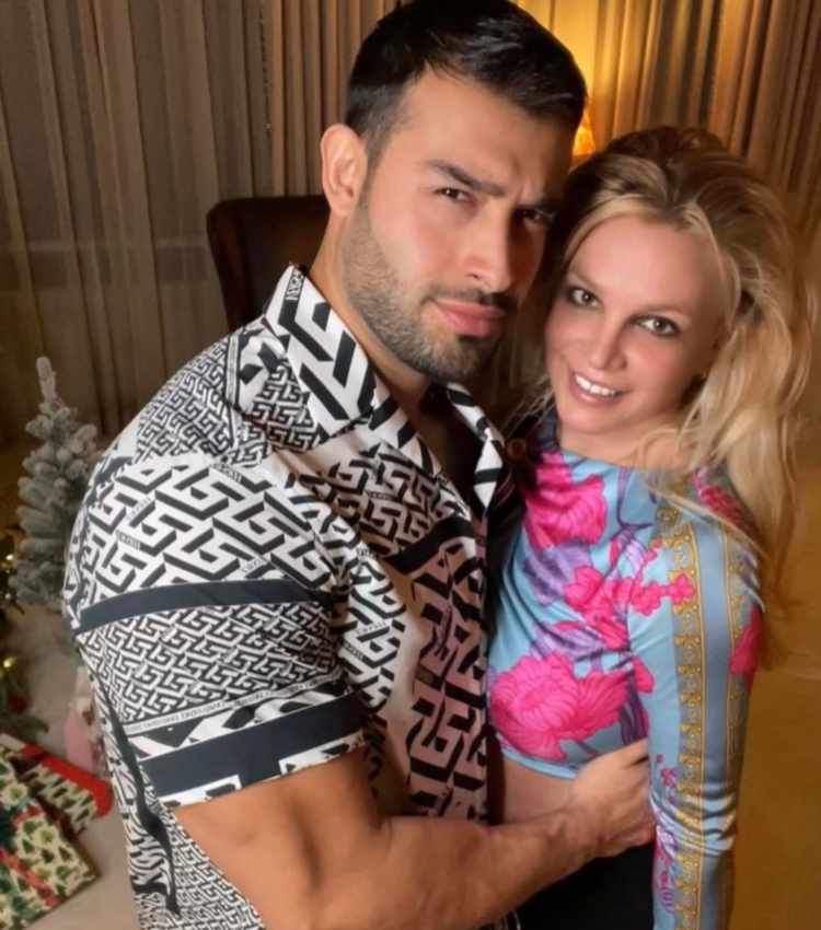 Britney e Sam sui social (Instagram)