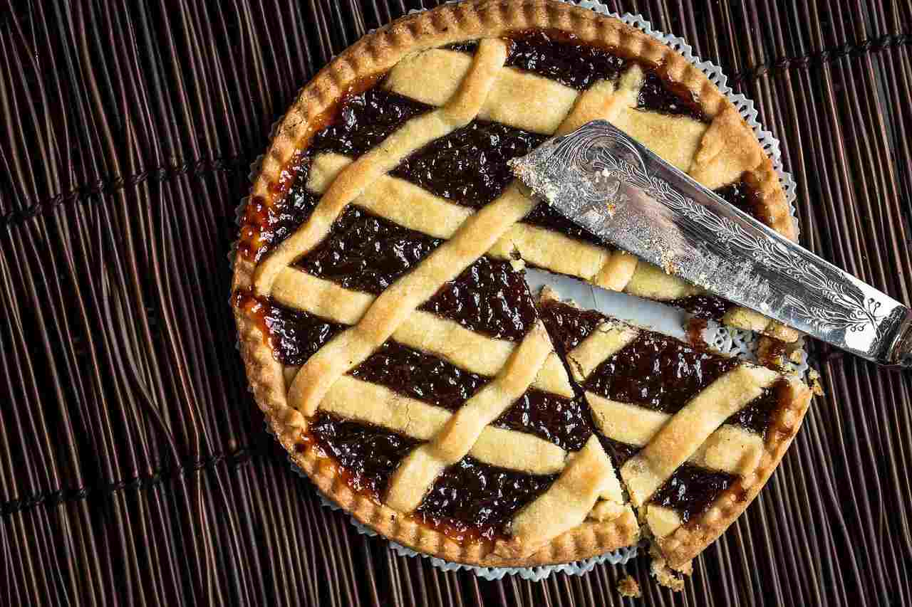 Crostata con poche calorie e super digeribile