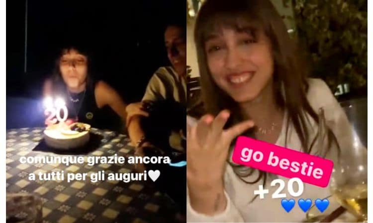 Giulia Stabile festeggia 20esimo compleanno