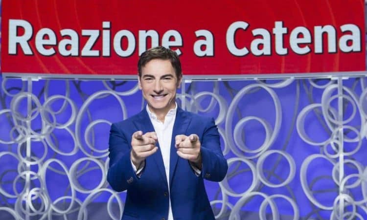 Marco Liorni battuta Reazione a Catena