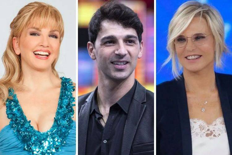 Milly Carlucci, Raimondo Todaro e Maria De Filippi (Donna Pop)