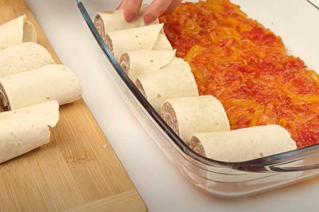 Involtini con le piadine? L'idea in più che funziona