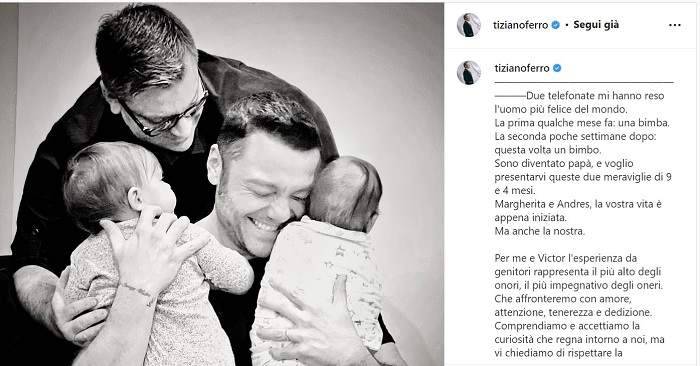 Tiziano Ferro: dove vive con la sua famiglia?