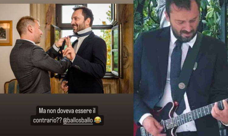 Cesare Cremonini matrimonio Ballo 