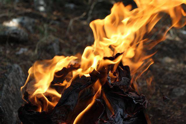 attenzione incendi in casa