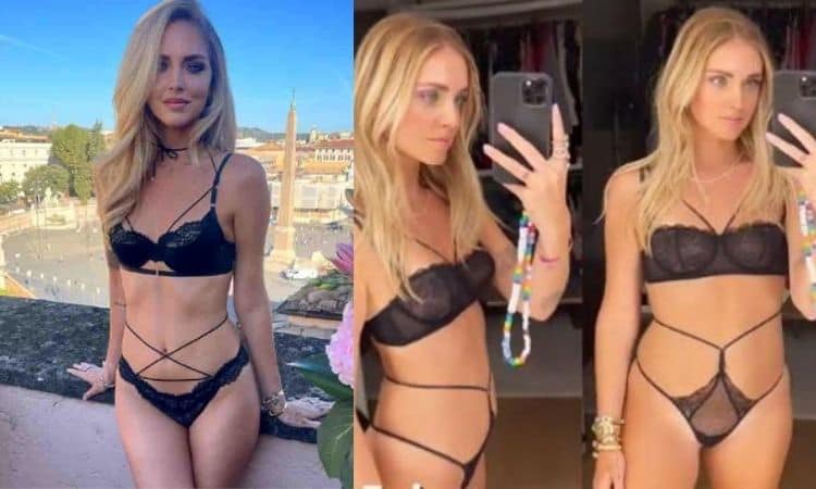 Chiara Ferragni criticata intimo balcone