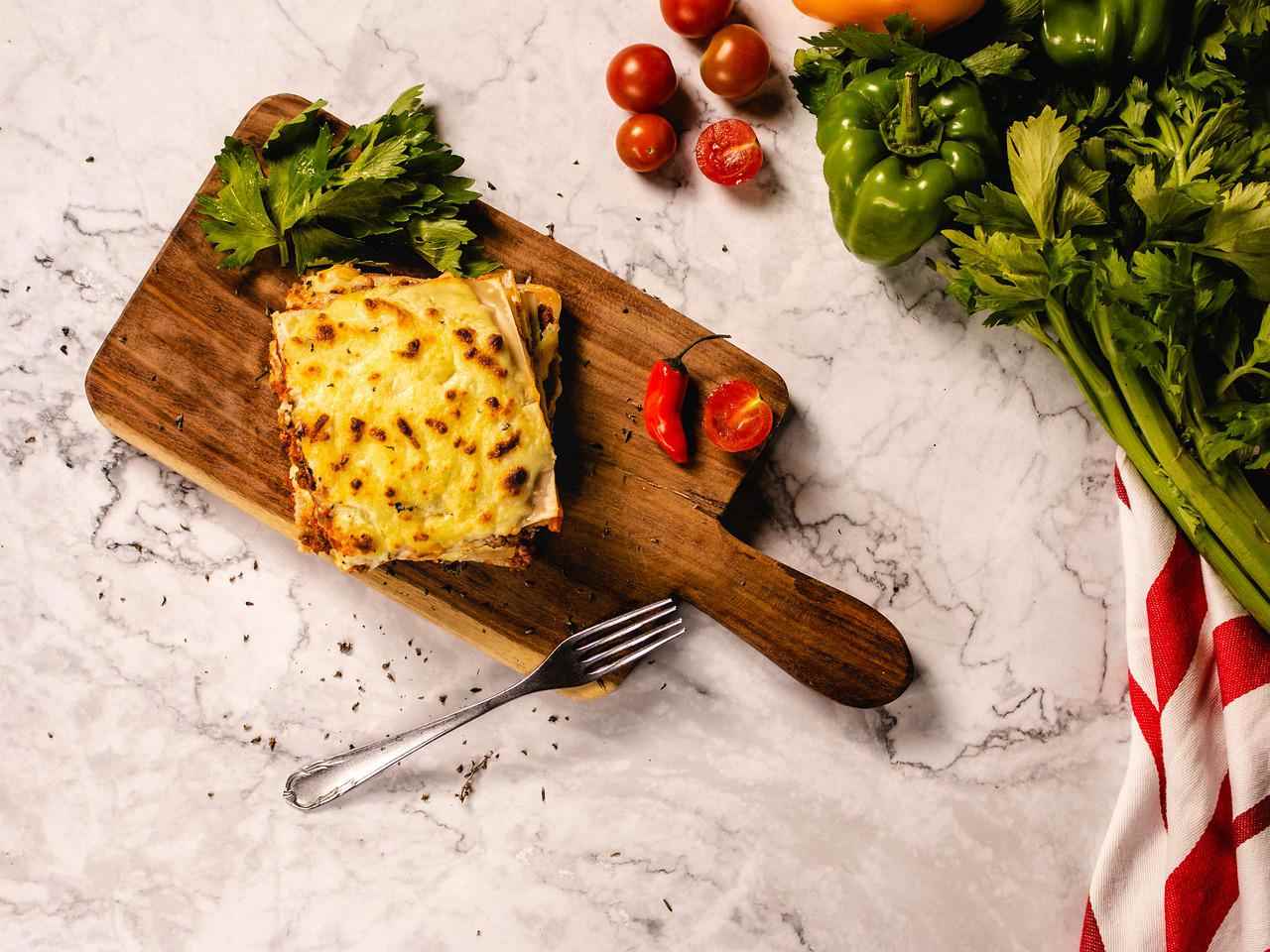 Lasagna con meno di 300 calorie: una bontà incredibile