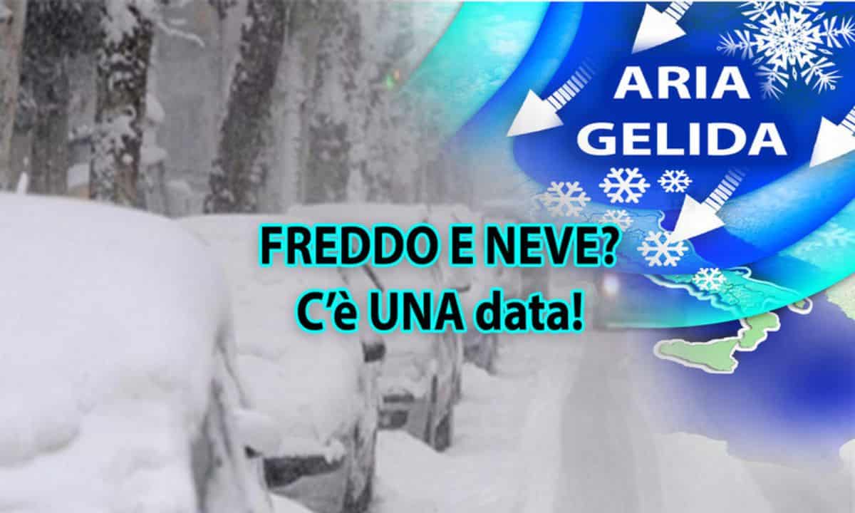 Meteo freddo in arrivo