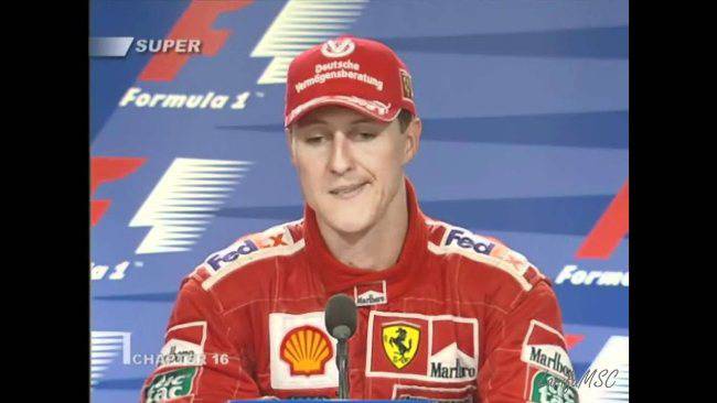 michael schumacher segreto