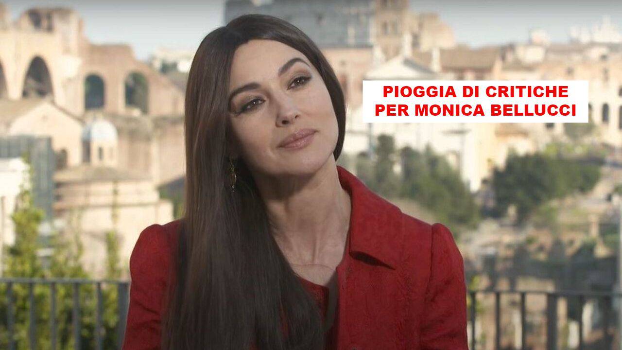 Monica Bellucci sconvolge i telespettatori di Domenica In (Velvet Mag)