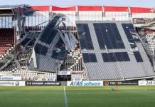 stadio crollato