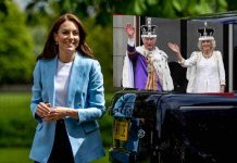 Kate Middleton smacco a Carlo e Camilla