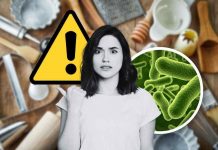 oggetto cucina batteri attenzione