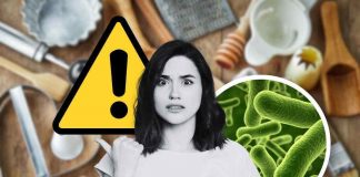 oggetto cucina batteri attenzione