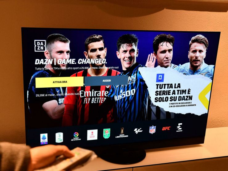 tv con Dazn, Ansa Formatonews