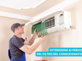 pulire sempre il filtro del condizionatore