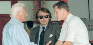 gianni agnelli Michael Schumacher Montezemolo ai box