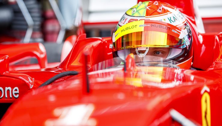 Michael Schumacher in Ferrari,