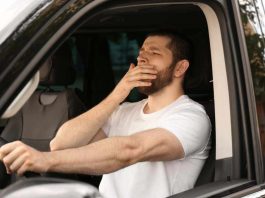 copo di sonno alla guida