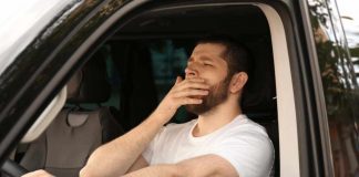 copo di sonno alla guida