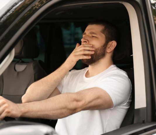 copo di sonno alla guida
