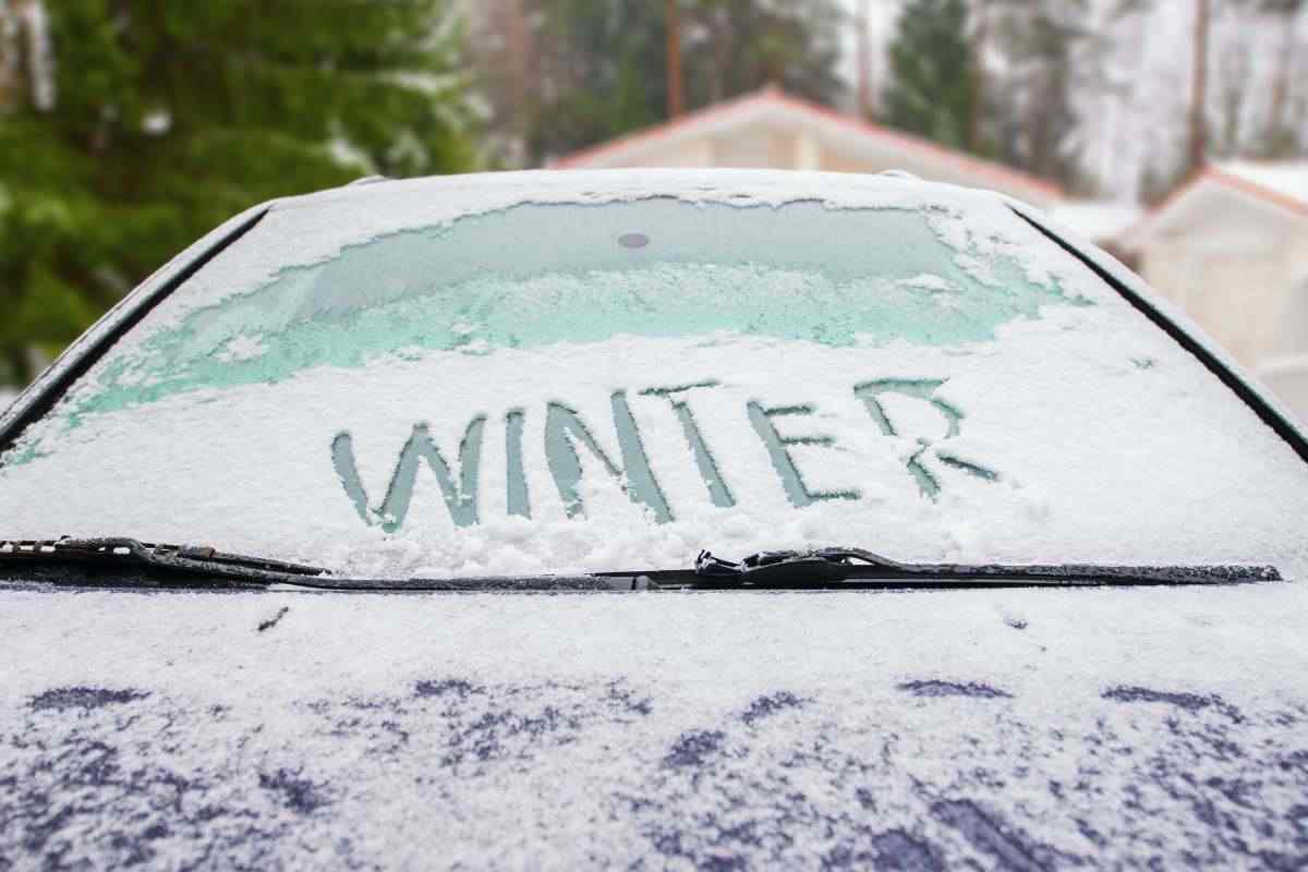 proteggere l’auto in inverno