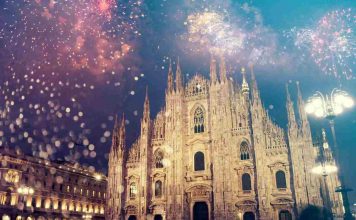 Milano fuochi d'artificio