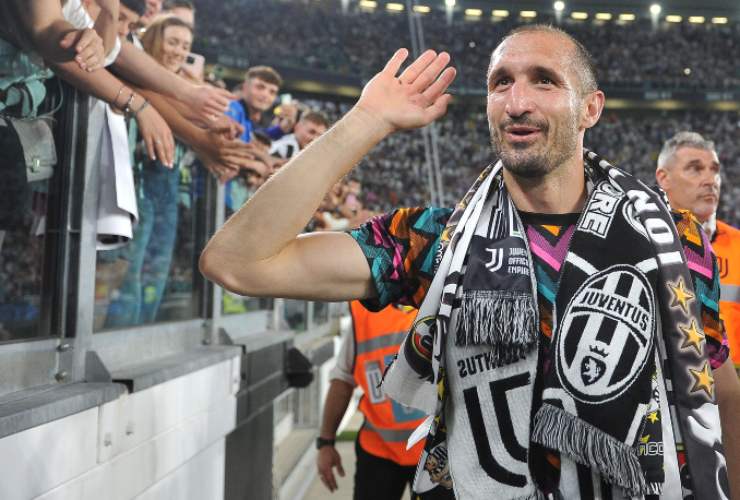 L’addio di Chiellini