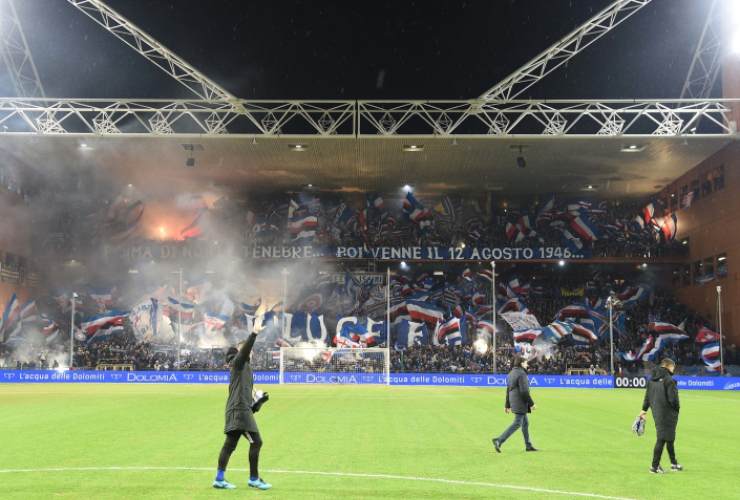 La curva della Sampdoria