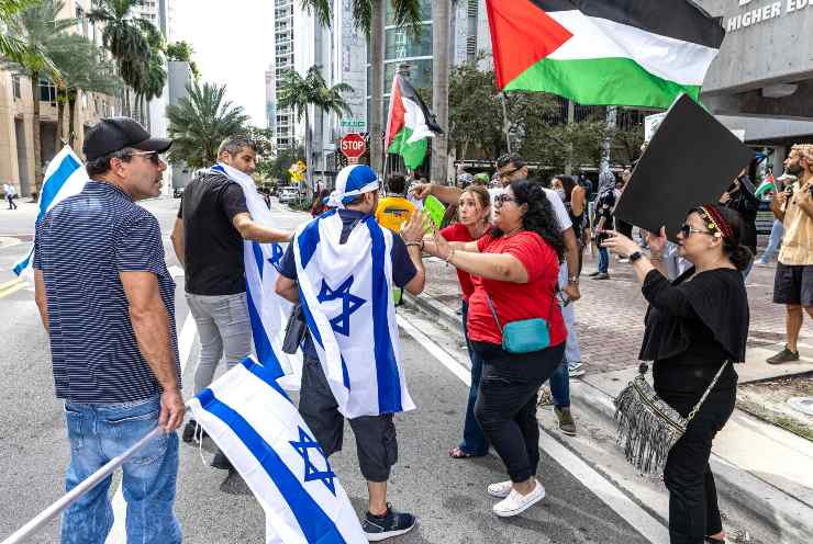 Proteste Israele USA