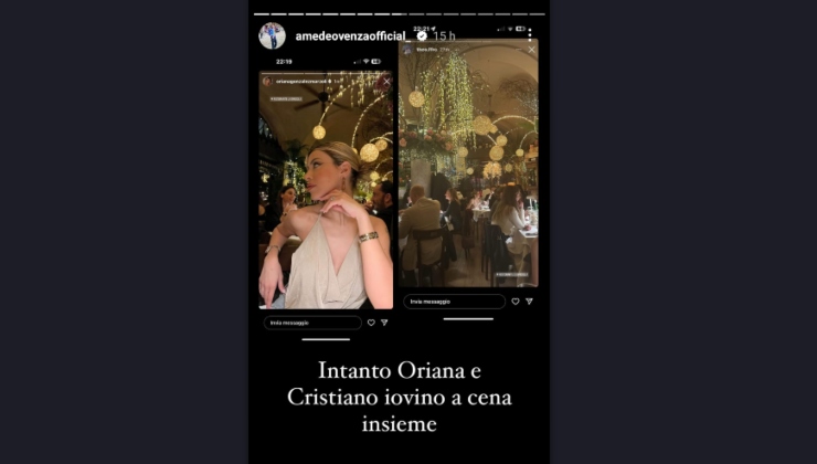 oriana marzoli con cristiano iovino-