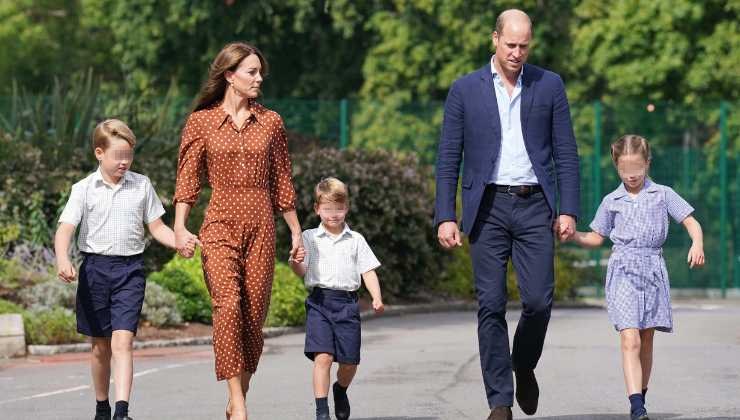 Kate Middleton gesto Louis