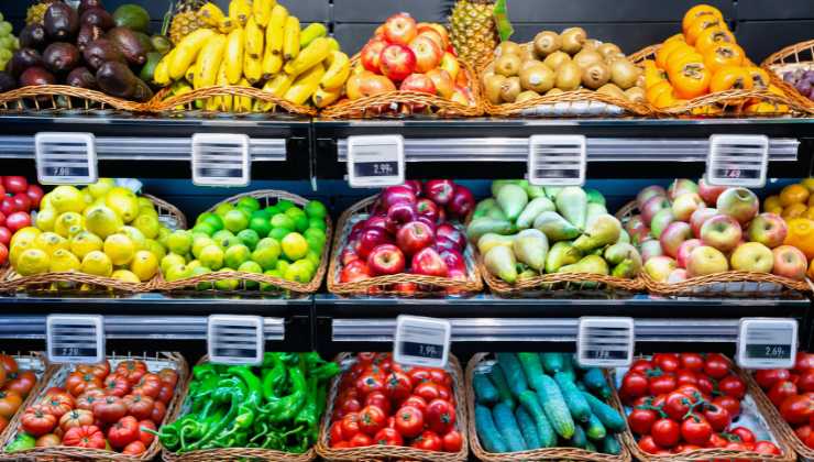 Frutta verdura supermercato