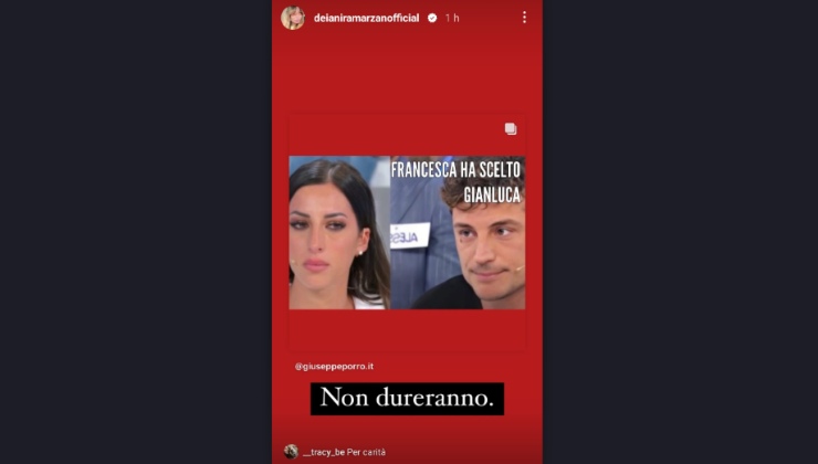delusione dopo la scelta di Uomini e Donne