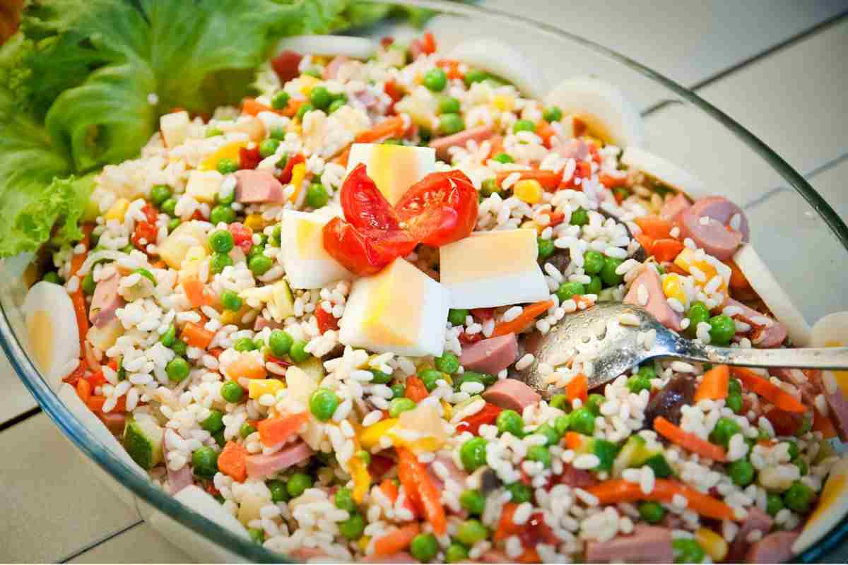 come preparare insalata di riso