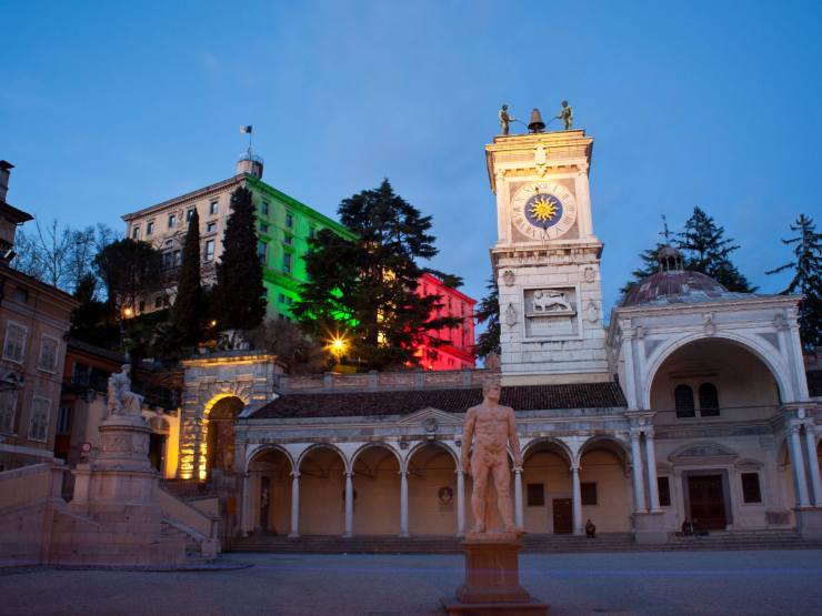 centro piazza di Udine