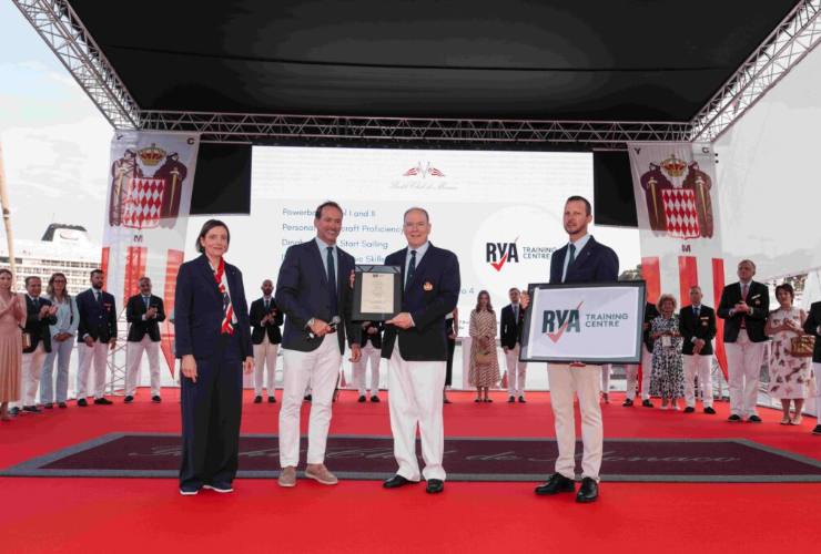 cerimonia accredito rya dello yacht club de monaco