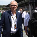 stefano domenicali in pista