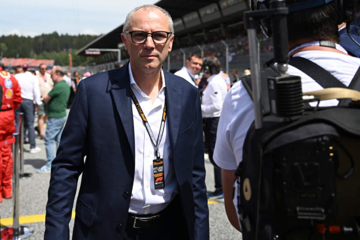 stefano domenicali in pista