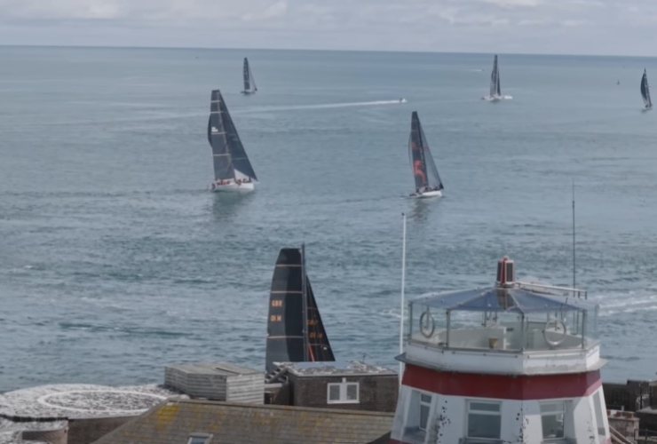 veduta durante l'admiral's cup