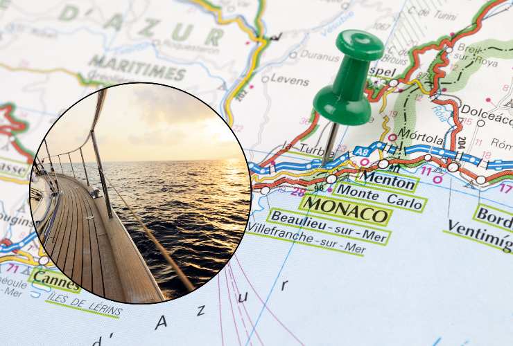 cartina monaco