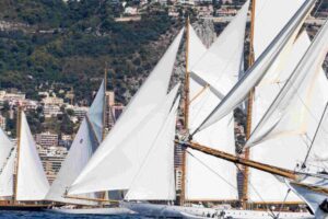 barche d'epoca allo yacht club de monaco