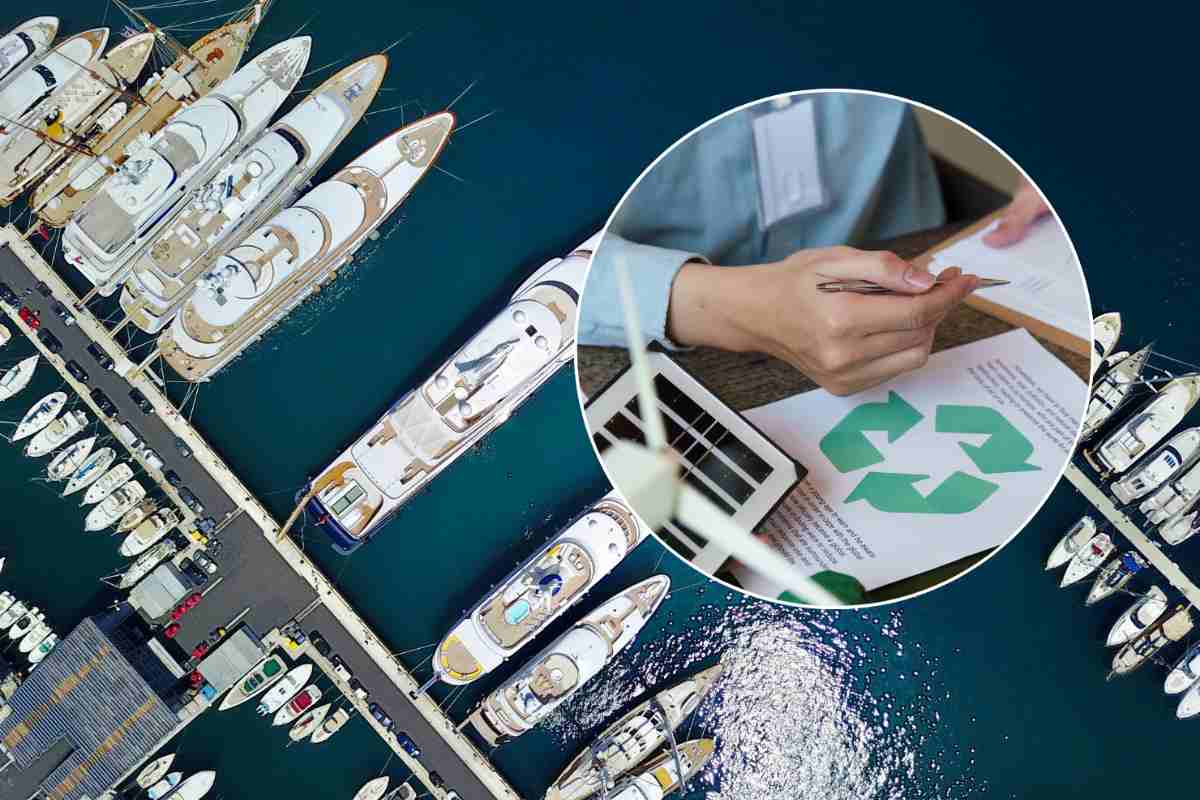 porto yacht a monaco e calcoli emissioni