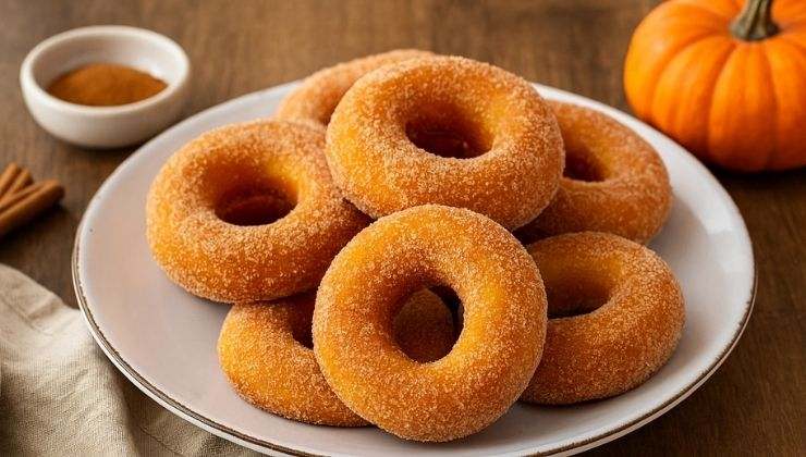 come creare ciambelle zucca e cannella